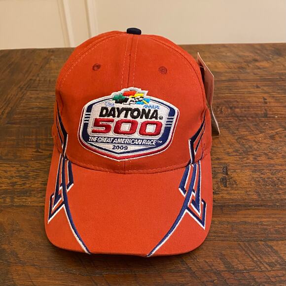 2009 Nascar Daytona 500 51st annual great race Velcro Adjustable Hat/Cap NWT - Picture 1 of 10